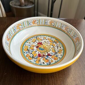 Le Cadeaux Rooster melamine cereal bowl